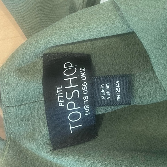 TOPSHOP Evergreen Slipdress - Picture 4 of 4